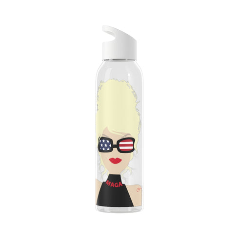 Choo Choo Logo Chillin @ Choo's Sky Water Bottle 22oz